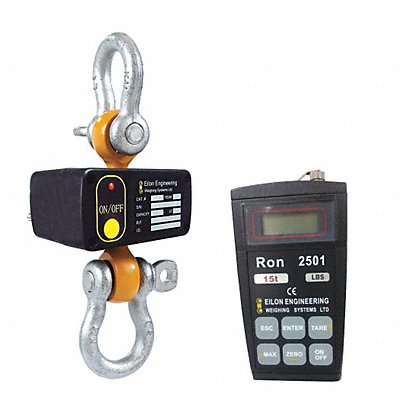 RON CRANE SCALES RON2501DOS05CC Crane Dyno w/Rmte Display 10 000lb.Cap