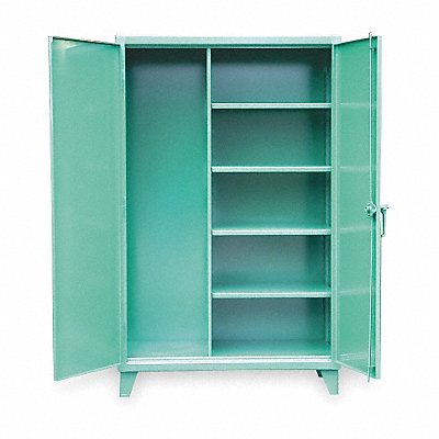 STRONG HOLD 46BC244GREEN K4850 Storage Cabinet 78 x48 x24 Green 4Shlv