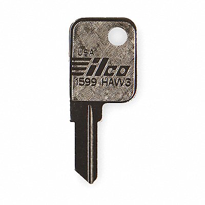 KABA ILCO 1599HAW3 Key Blank Brass Hayworth Lock PK10