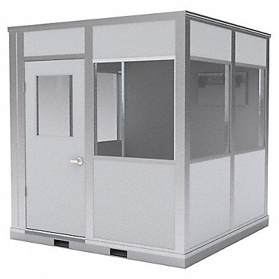 PORTA-KING FAB88WHVAC Modular In-Plant Office 8 ftx8.5 ftx8 ft