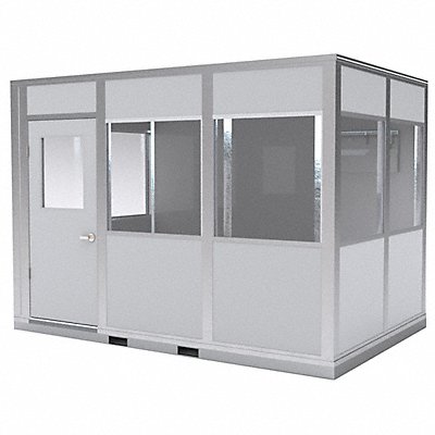 PORTA-KING FAB812WHVAC Modular In-Plant Office 12 ftx8.5 ftx8 ft
