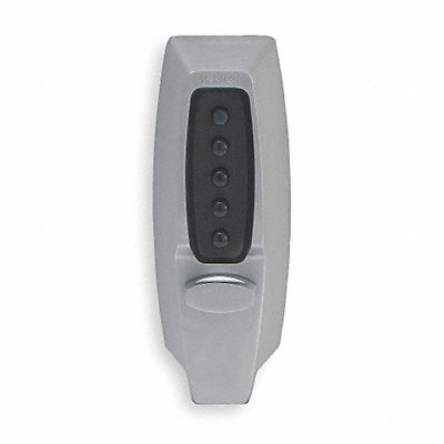 KABA 710826D41 Push Button Deadbolt Satin Chrome