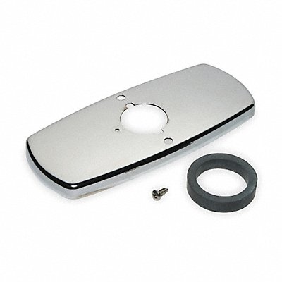 SLOAN ETF607A Trim/Cover Plate Chromee 6-1/4 L 2-3/4 W
