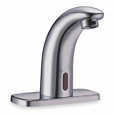 SLOAN SF24504 Mid Arc Chrome Sloan Brass 0.5gpm