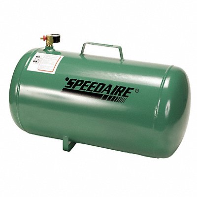 SPEEDAIRE 3EUJ9 Portable Air Tank 11 gal 125 PSI Hotdog