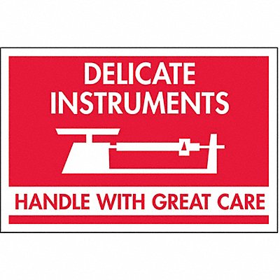 TAPECASE 16U877 Instructional Label Care PK500