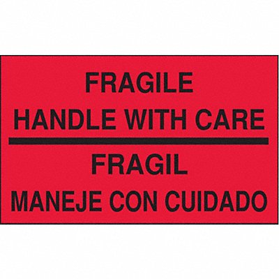TAPECASE 16U897 Instructional Label Care PK500