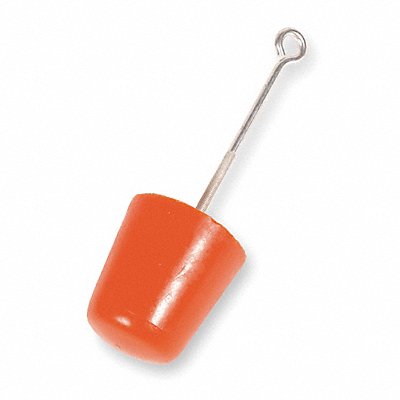 ULTRATECH 2117 Drain Plug Orange 6 In