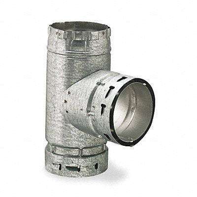 AMERI-VENT 4ET Standard Tee 4 Dia 8-7/8 L