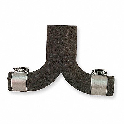 DAYTON 3F817 Dual Vent Kit Flange-Mount Steel