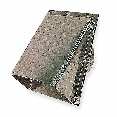 DAYTON 3F837 Outside Air Inlet Cap Flange-Mount Steel