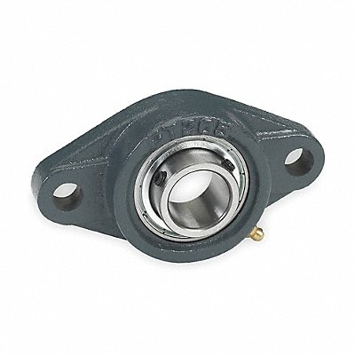 DAYTON 3FCN6 2 Bolt Flange Bearing Ball 1 3/16in Bore