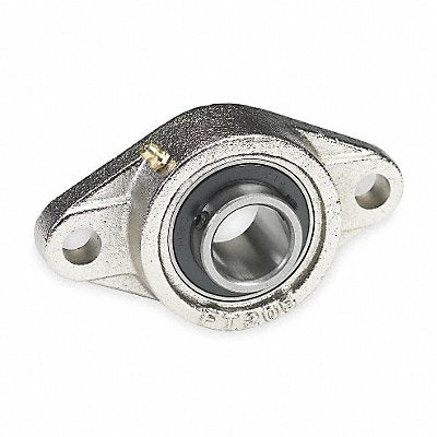 DAYTON 3FDE2 2 Bolt Flange Bearing Ball 1in Bore