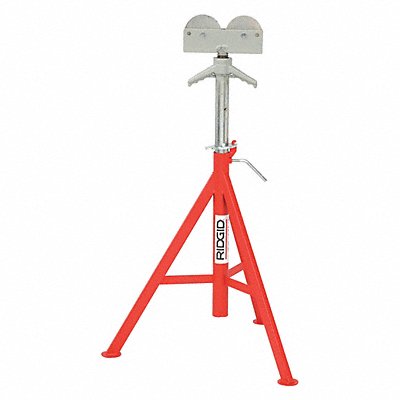 RIDGID RJ99 Roller Head Pipe Stand 1/8 to 12 In.