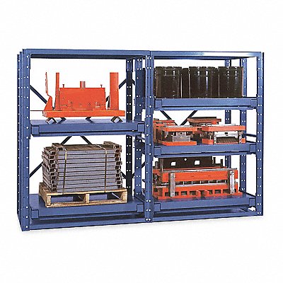 JARKE EZ484884 Roll Out Shelving 48inx84inx48in Starter