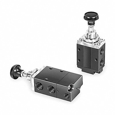 PARKER 524411000 Manual Air Control 3-Way 2-Position 1/4