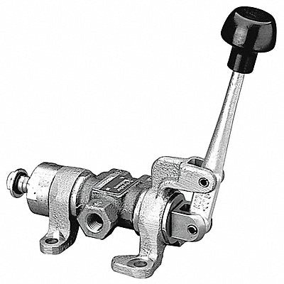 PARKER M05445143 Manual Air Control 4-Way 3-Position 1/2