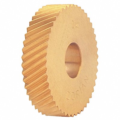 DORIAN DDL35HSBCP Knurl Wheel Left Hand Diagonal HSS