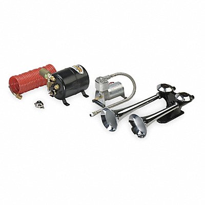 WOLO 810 Big Rig Horn Air Chrome Plated And Black