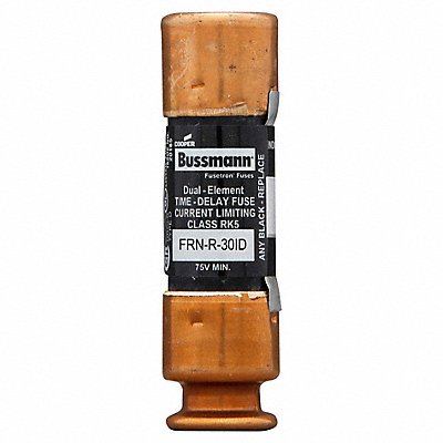 BUSSMANN FRNR30ID Fuse Class RK5 30A FRN-R-ID Series