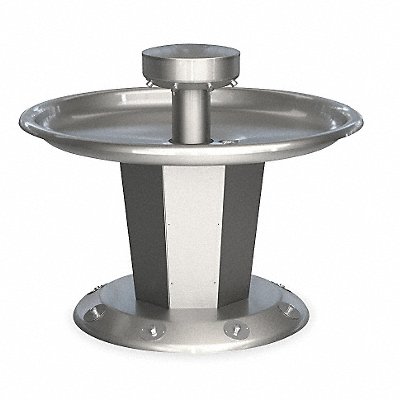 BRADLEY S93640 Bradley Wash Fnt Circ 54inx54inx4-1/4in