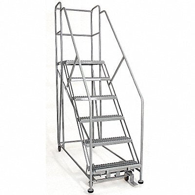 COTTERMAN 7WP2436RA3B4B8AC1P6 Rolling Work Platform Sngle Side Stl 70 In H