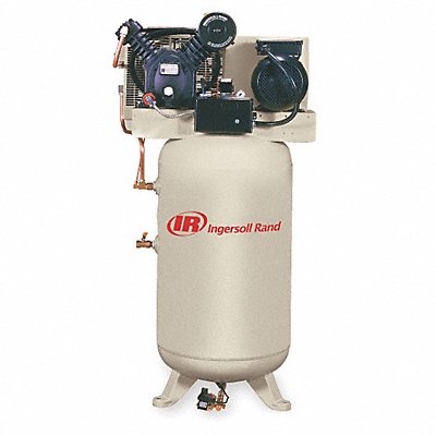 INGERSOLL RAND 2475N5P2003 Electric Air Compressor 5 hp 2 Stage