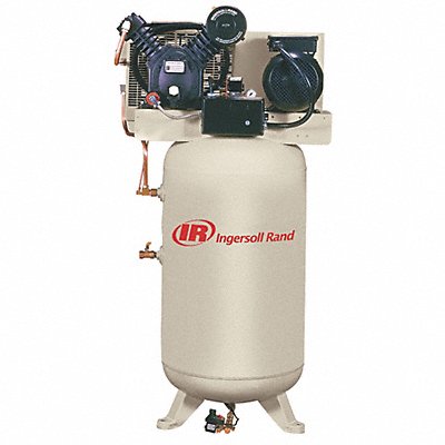 INGERSOLL RAND 2545K10P2303 Electric Air Compressor 10 hp 2 Stage