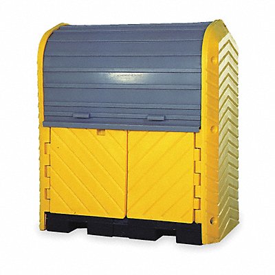 ULTRATECH 9613 Rolltop Drum Spl Cntmnt 67-1/4 L