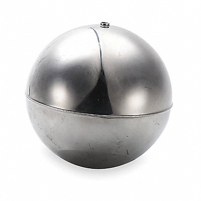 NAUGATUCK GR10S4141B Float Ball SS Round Shape 10 Dia 10 L