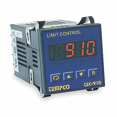TEMPCO TEC16001 Temp Controller Prog 90-250V Relay2A