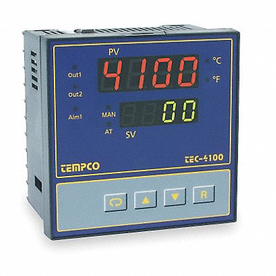 TEMPCO TEC56025 Temp Controller Prog 90-250V Relay2A