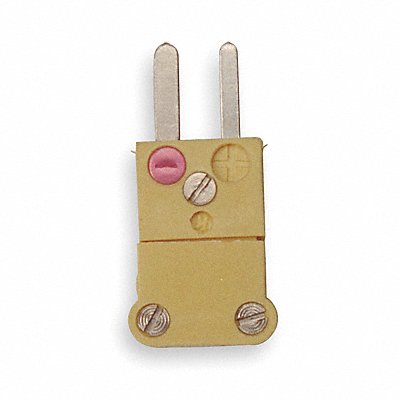 TEMPCO TCAR1012 Thermocouple Plug K Yellow Miniature