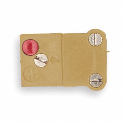 TEMPCO TCAR1015 Thermocouple Jack K Yellow Miniature