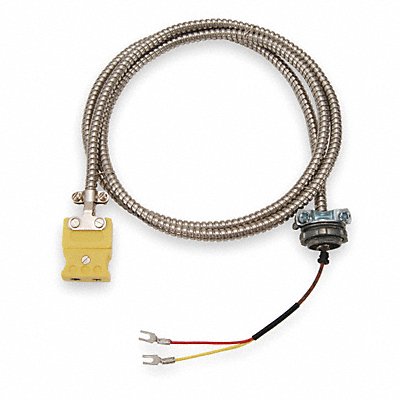 TEMPCO ECA00079 Ext Lead K Steel 25Ft Std and Fork