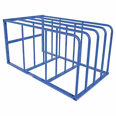GRAINGER VSSR15 Vertical Sheet Rack Starter 44 H Blue
