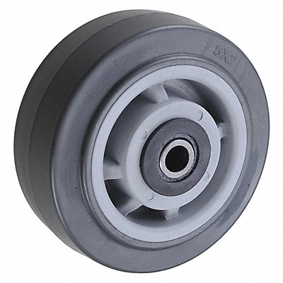 GRAINGER XA0520112 Polyurethane Tread on Plastic Core Wheel