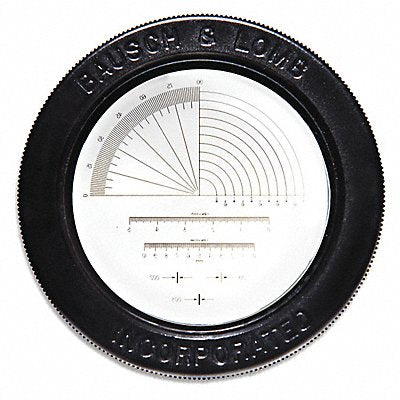 BAUSCH  LOMB 813436 Magnifier Measuring Scale 3/4 in