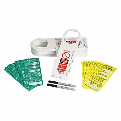 BRADY SCAFSTH132A Kit 11 3/4 in H 3 1/2 in W PVC