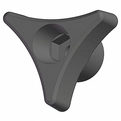 INNOVATIVE COMPONENTS GNH4HEX3P4 Hand Knob Through Hole