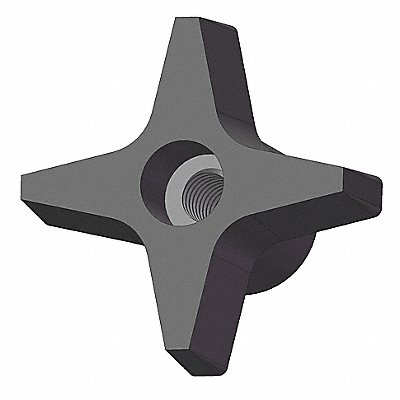 INNOVATIVE COMPONENTS GN4C4P421 Hand Knob Through Hole 1/4 -20