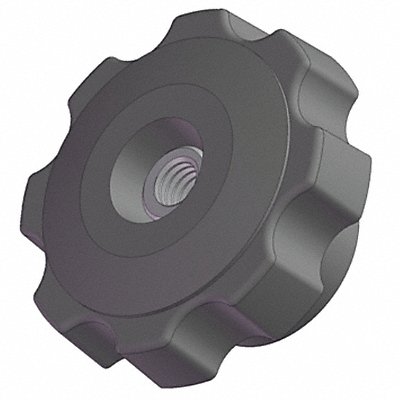 INNOVATIVE COMPONENTS GN5CF7S21 Hand Knob Through Hole 5/16 -18