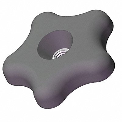 INNOVATIVE COMPONENTS GN6C5S421 Hand Knob Through Hole 3/8 -16