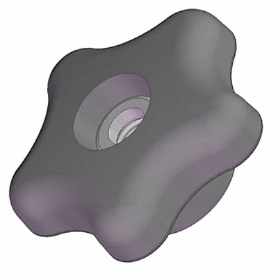 INNOVATIVE COMPONENTS GN4C5SA21 Hand Knob Through Hole 1/4 -20