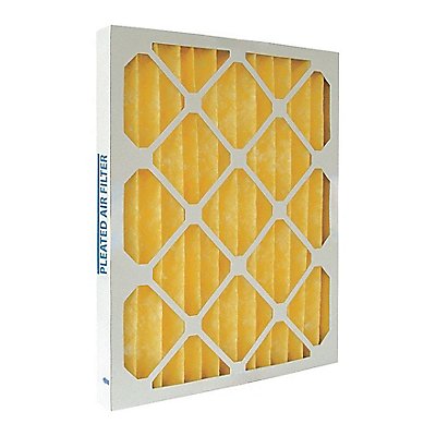 GRAINGER 3GUX9 Pleated Air Filter 16x23x1 MERV 11