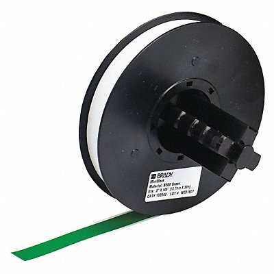 BRADY 113207 D9026 Tape Cartridge Green 100 ft L 1/2 in W