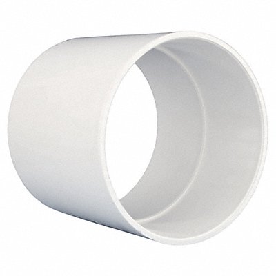 GRAINGER 6145 Coupling Schedule 40 8 in Socket White