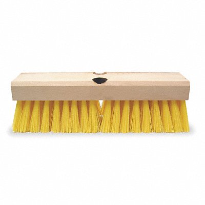 TOUGH GUY 3H382 Scrub Brush 10 in L Beige