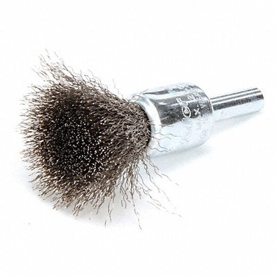 WEILER 96102 Crimped Wire End Brush Stainless Steel