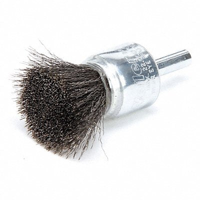 WEILER 96112 Crimped Wire End Brush Coated Steel